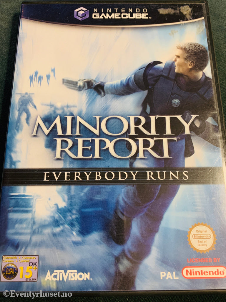 Minority Report. Everybody Runs. Gamecube.