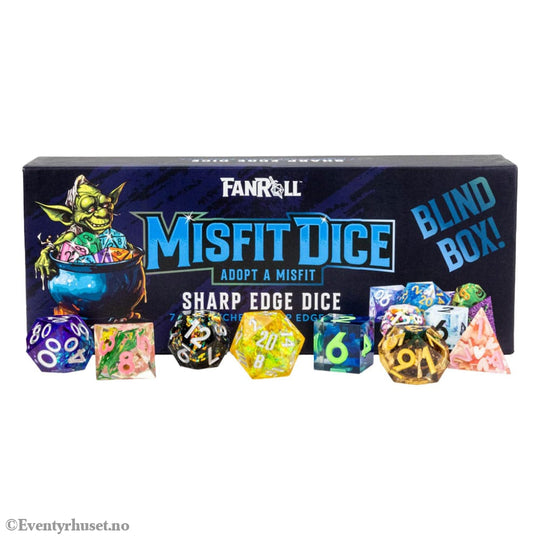 Misfit Adopt a Misfit Dice Set Blind Box Sharp Edge Dice Assortment (12) Games