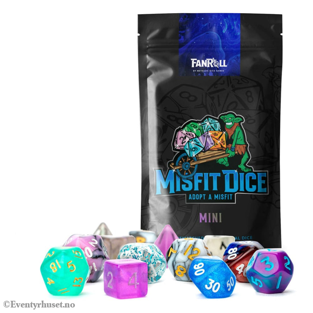 Misfit Dice Set Blind Bag Display Mini 2 Pack Assortment (12) Games