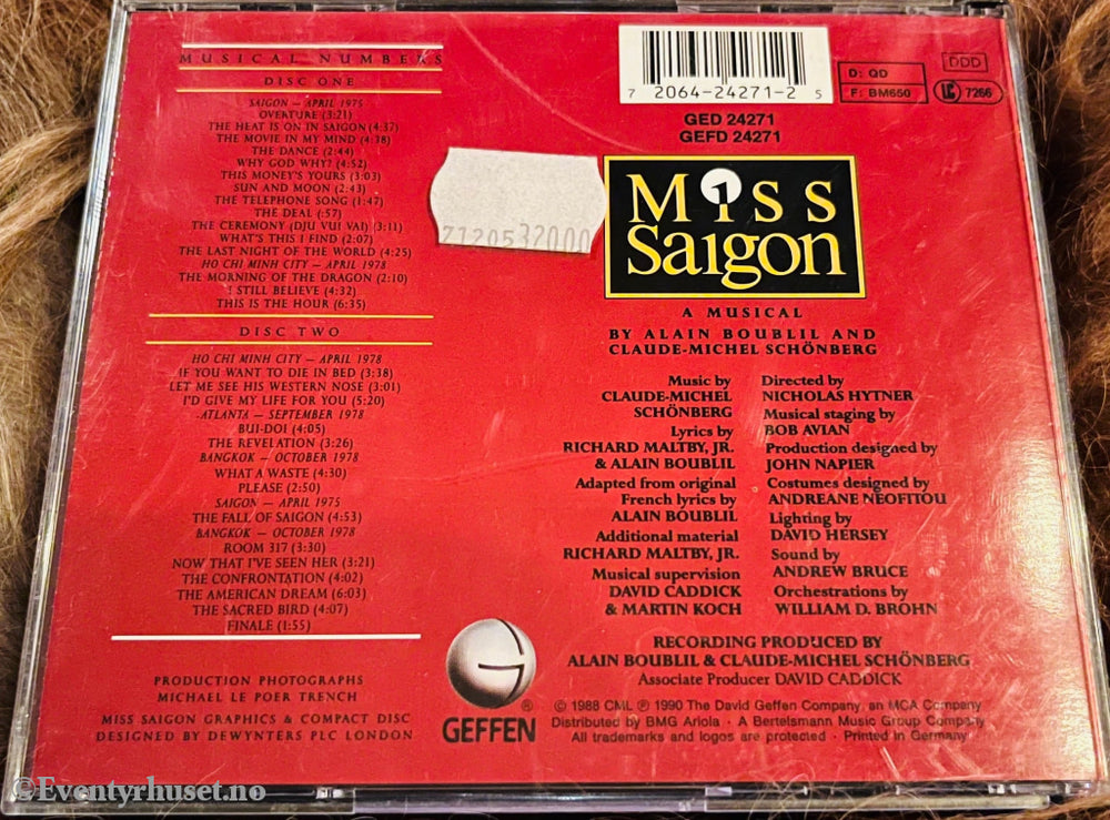 Miss Saigon. Lydbok.