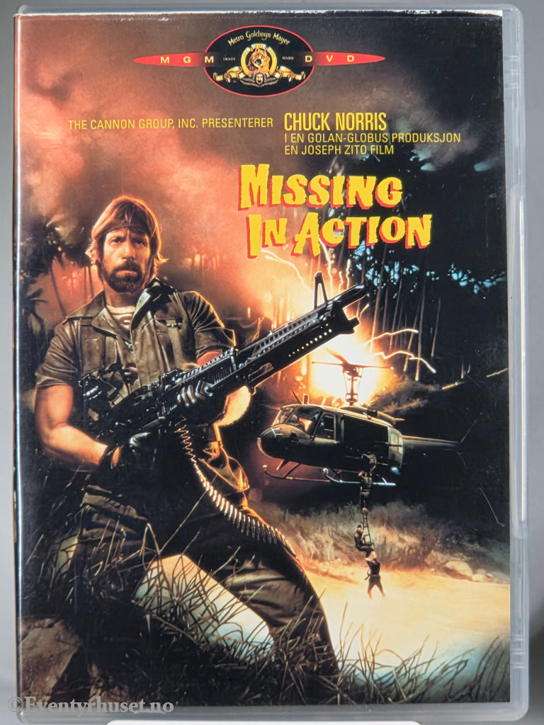 Missing in Action. 1984. DVD. CBS/Fox Video