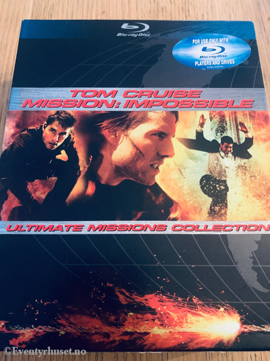 Mission: Impossible - Ultimate Missions Collection (2006). Blu-Ray samleboks.
