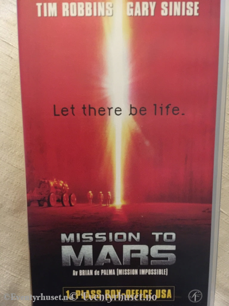 Mission To Mars. 2000. Vhs. Vhs