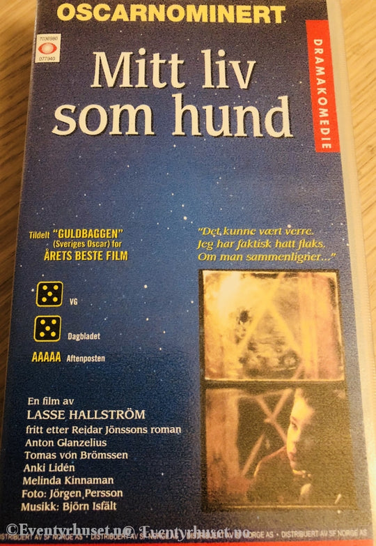 Mitt Liv Som Hund. 1995. Vhs. Vhs