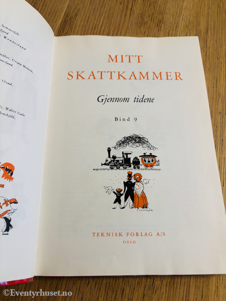 Mitt skattkammer. Gjennom tidene. Bok.