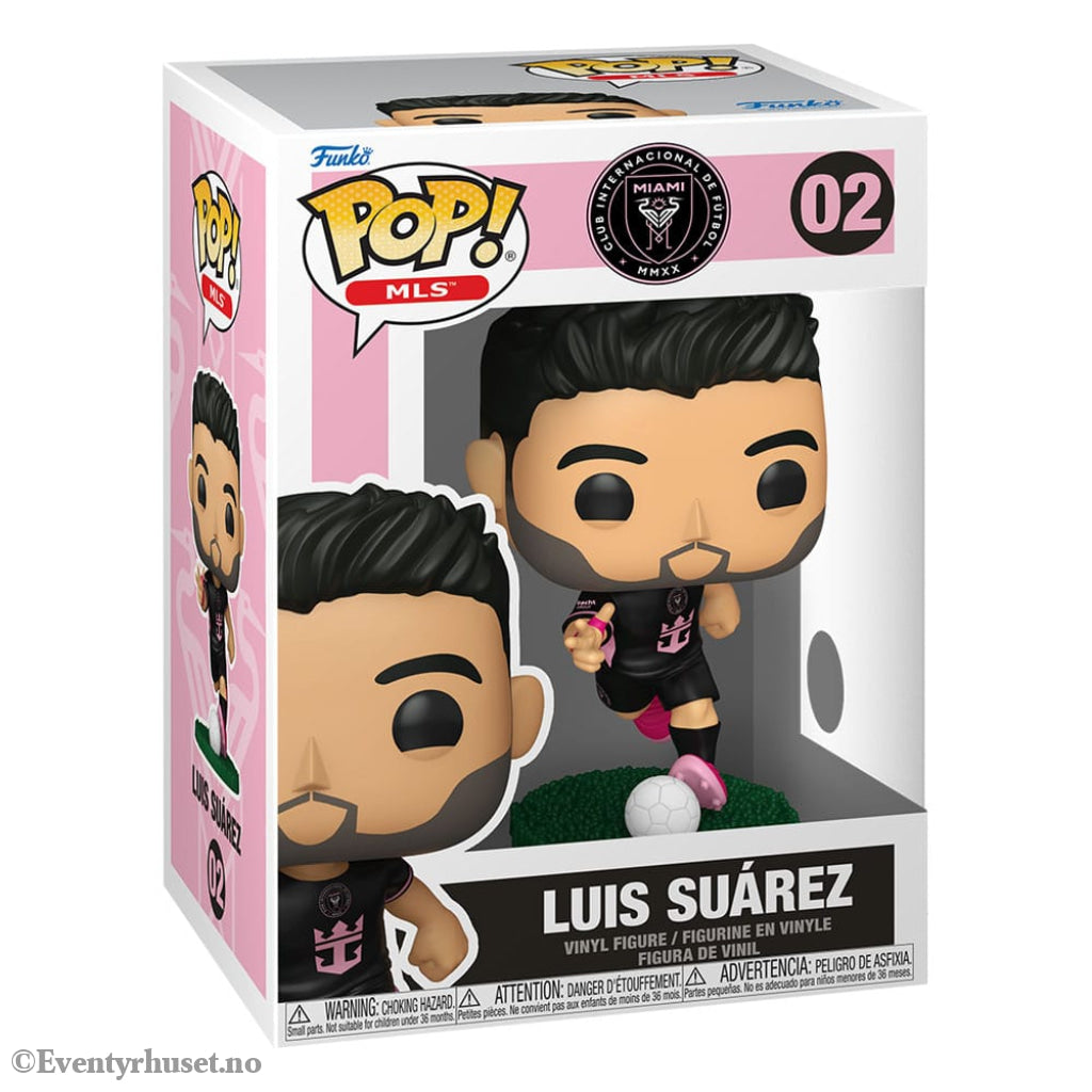 MLS POP! Sports Vinyl Figure Inter Miami- Luis Suarez(away) 9 cm Collectibles