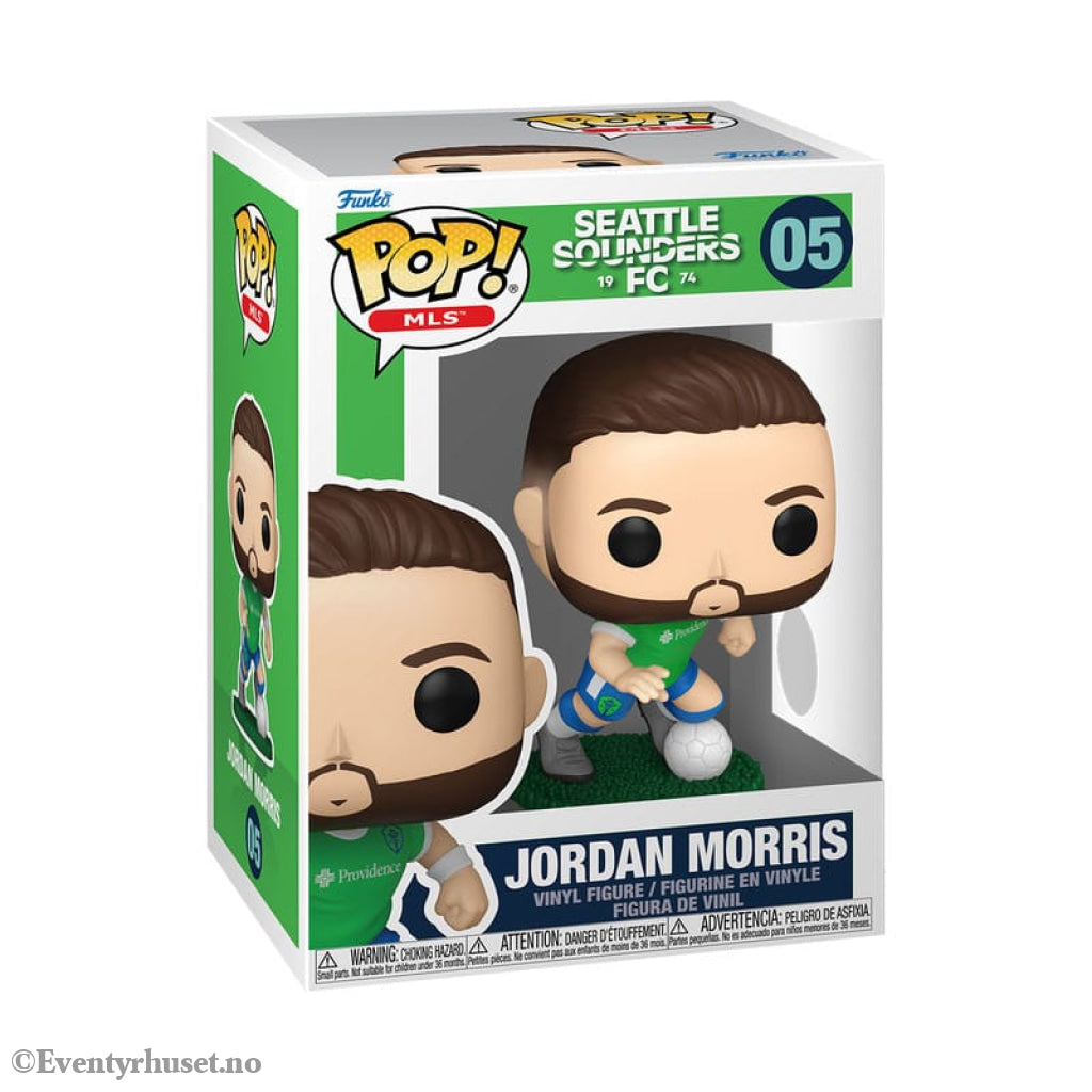 MLS POP! Sports Vinyl Figure Sounders- Jordan Morris 9 cm Collectibles