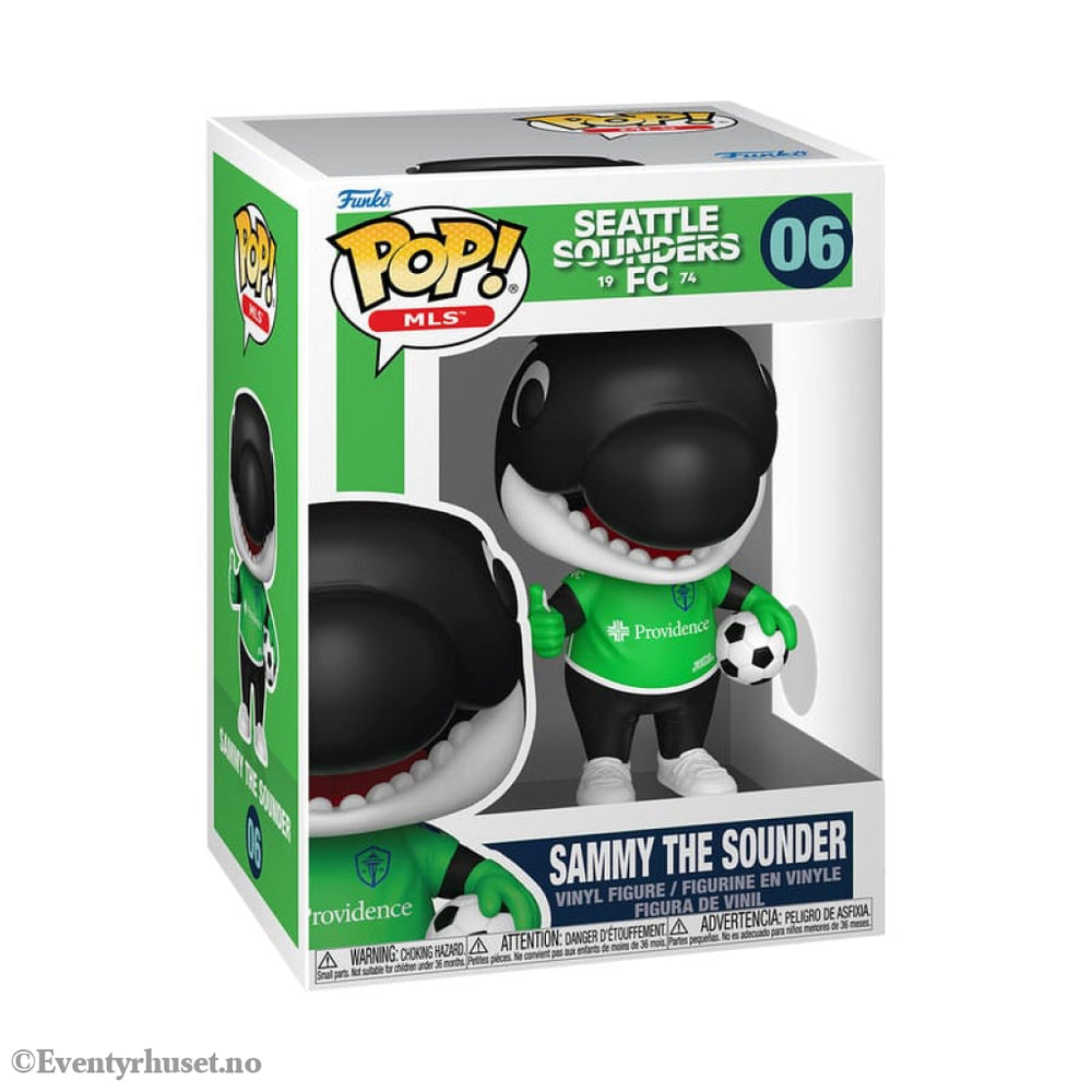 MLS POP! Sports Vinyl Figure Sounders- Sammy the Sounder 9 cm Collectibles