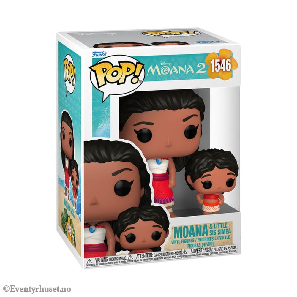 Moana 2 POP! & Buddy Vinyl Figure Moana & Little Sis 9 cm 9 cm Collectibles