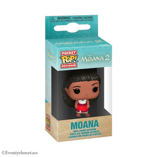 Moana 2 POP! Vinyl Keychains 4 cm Moana in Red Skirt Display (12) Fashion & Accessories