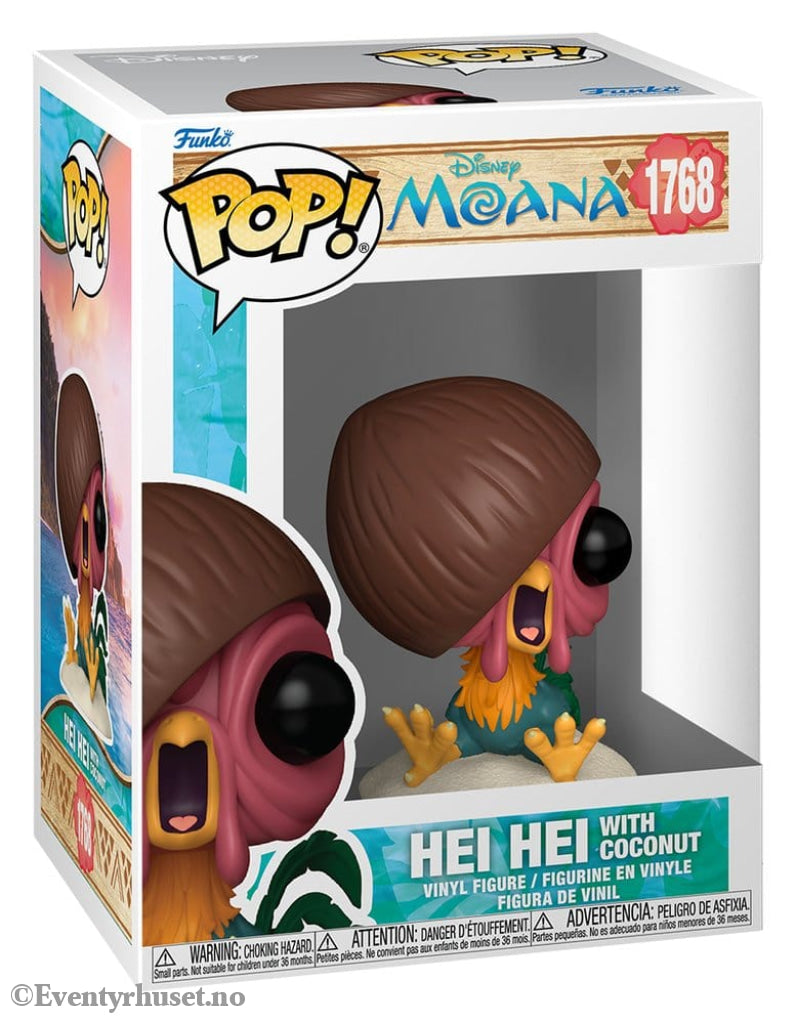 Moana POP! & Buddy Vinyl Figure Hei Hei w/Coconut 9 cm Collectibles