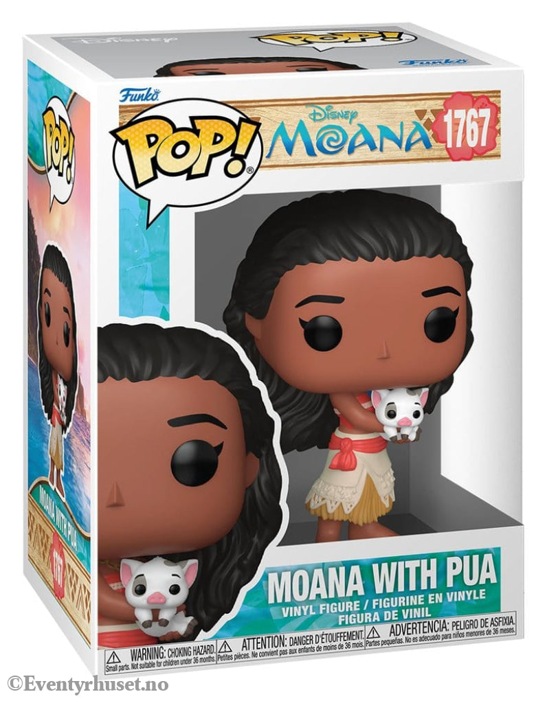 Moana POP! & Buddy Vinyl Figure Moana w/Pua 9 cm Collectibles
