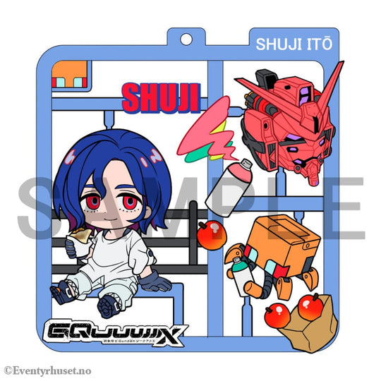 Mobile Suit Gundam GQuuuuuuX Plat Collection Keychain Assortment (4) Manga & Anime