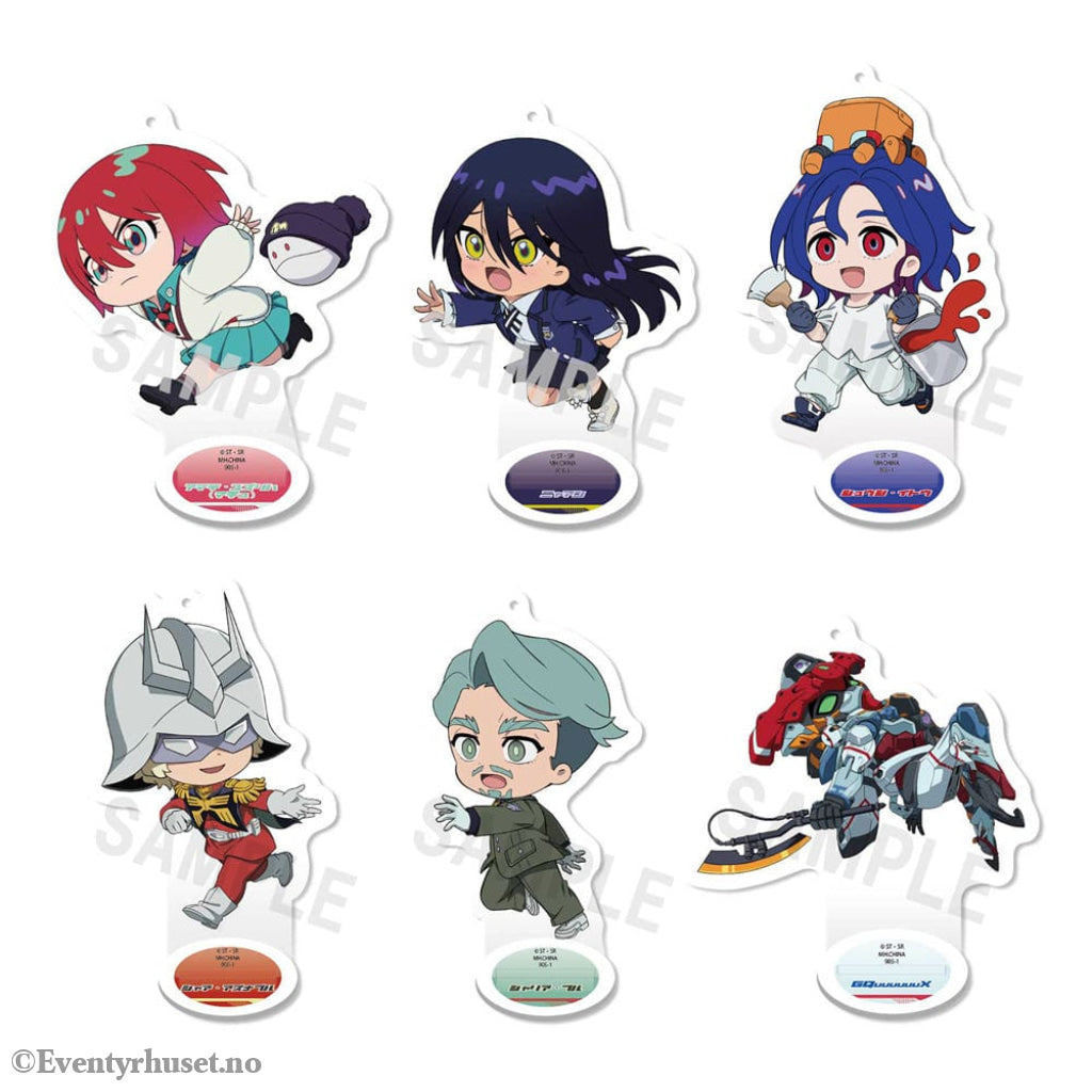 Mobile Suit Gundam GQuuuuuuX TokoToko Acrylic Figure 9 cm Display (6) Manga & Anime
