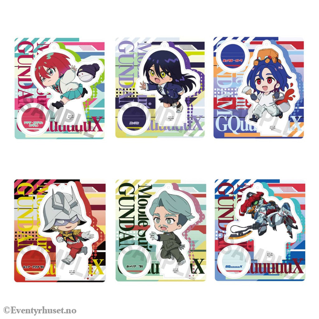 Mobile Suit Gundam GQuuuuuuX TokoToko Acrylic Figure 9 cm Display (6) Manga & Anime