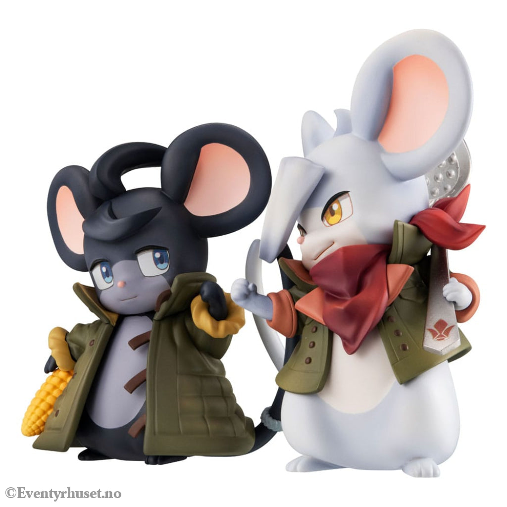 Mobile Suit Gundam Iron-Blooded Orphans PVC Statues Orphanchu of Block 3 Mikatsuki & Orga 10th Anniversary 12 cm Manga