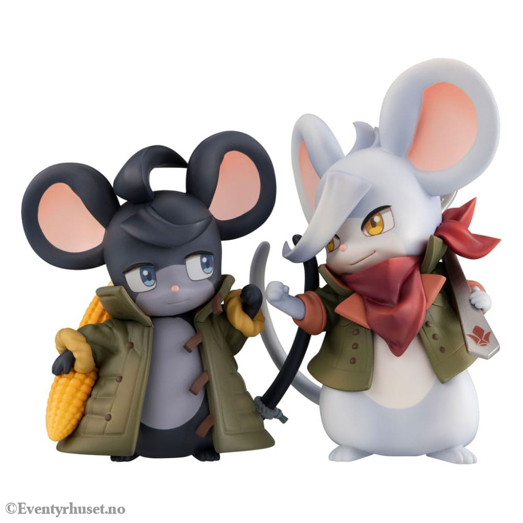 Mobile Suit Gundam Iron-Blooded Orphans PVC Statues Orphanchu of Block 3 Mikatsuki & Orga 10th Anniversary 12 cm Manga