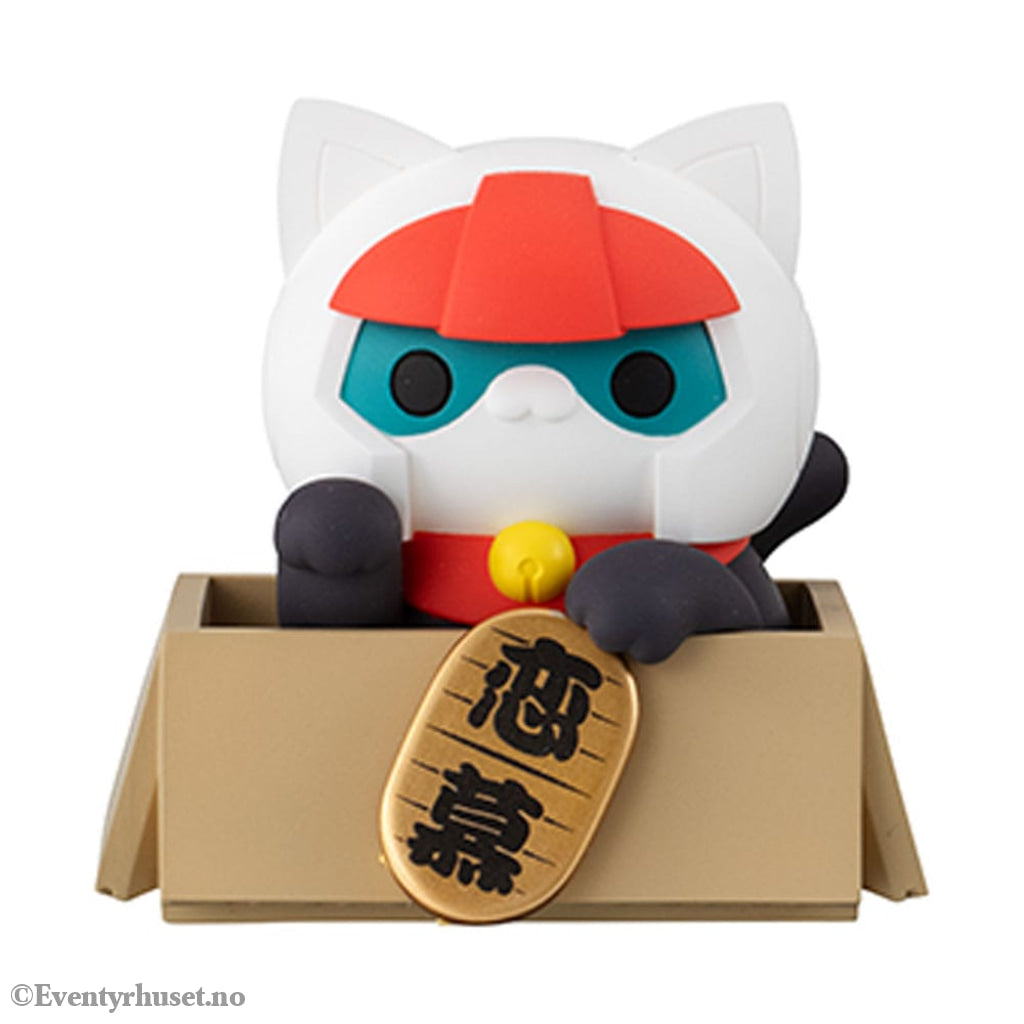 Mobile Suit Gundam Mega Cat Project Trading Figure Cats Luckycat 6 cm Blind Box Assortment (6) (with gift) Manga & Anime