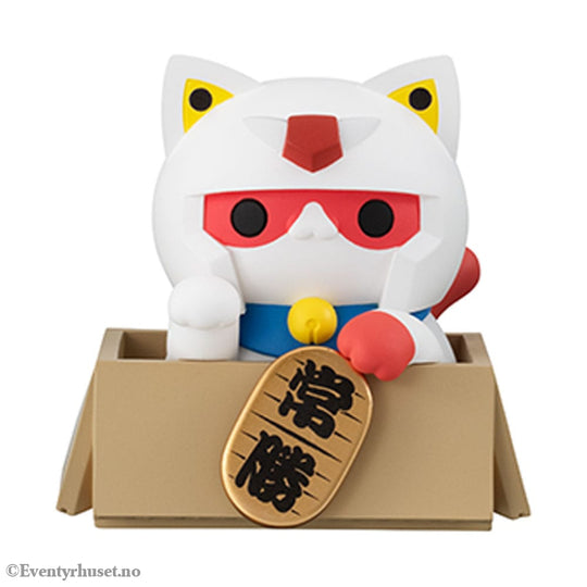 Mobile Suit Gundam Mega Cat Project Trading Figure Cats Luckycat 6 cm Blind Box Assortment (6) (with gift) Manga & Anime