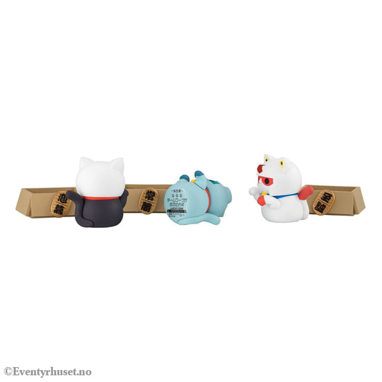Mobile Suit Gundam Mega Cat Project Trading Figure Cats Luckycat 6 cm Blind Box Assortment (6) (with gift) Manga & Anime