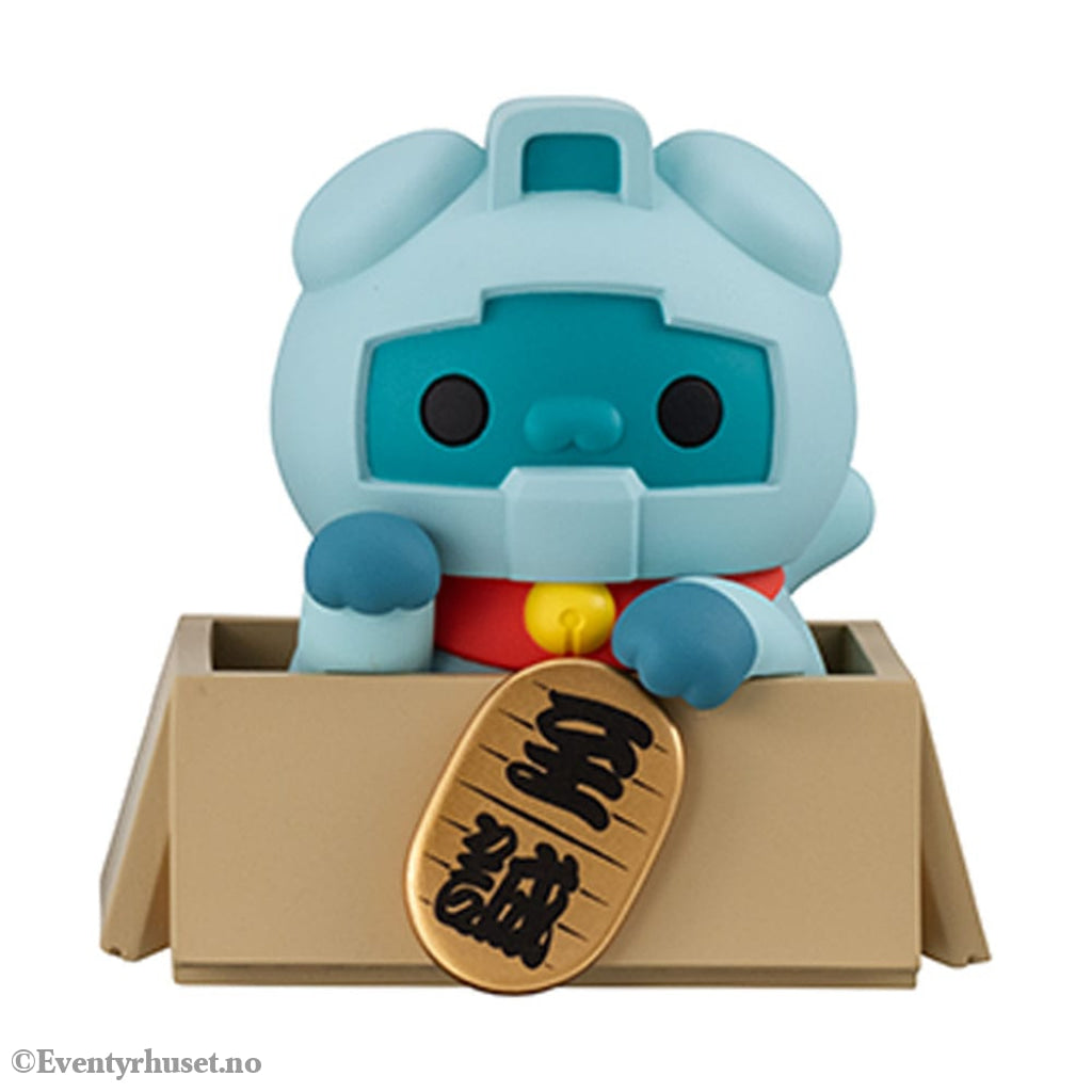 Mobile Suit Gundam Mega Cat Project Trading Figure Cats Luckycat 6 cm Blind Box Assortment (6) (with gift) Manga & Anime