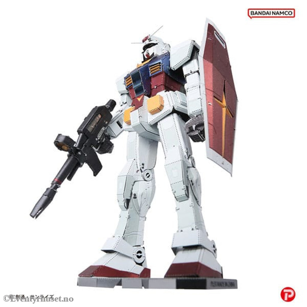 Mobile Suit Gundam Metallic Nano Puzzle Model Kit RX-78-2 12 cm Collectibles
