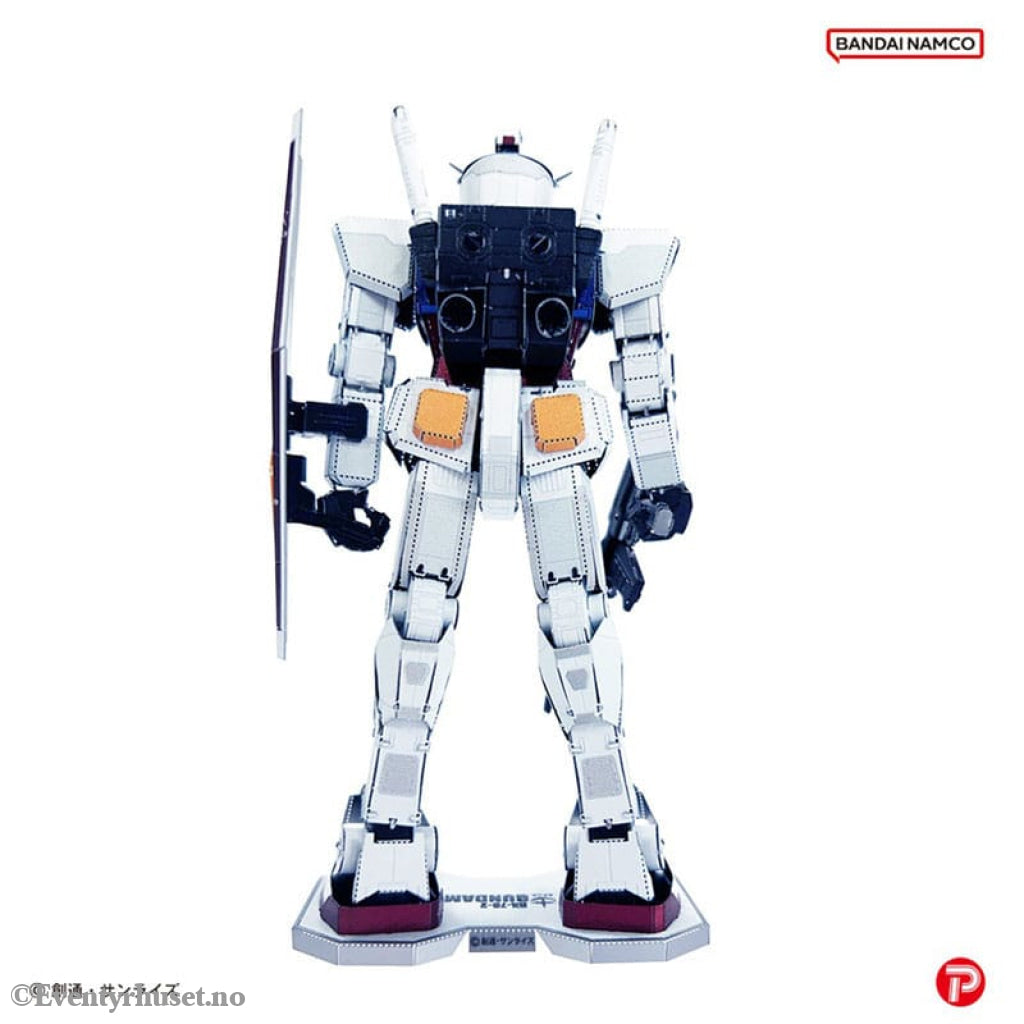 Mobile Suit Gundam Metallic Nano Puzzle Model Kit RX-78-2 12 cm Collectibles