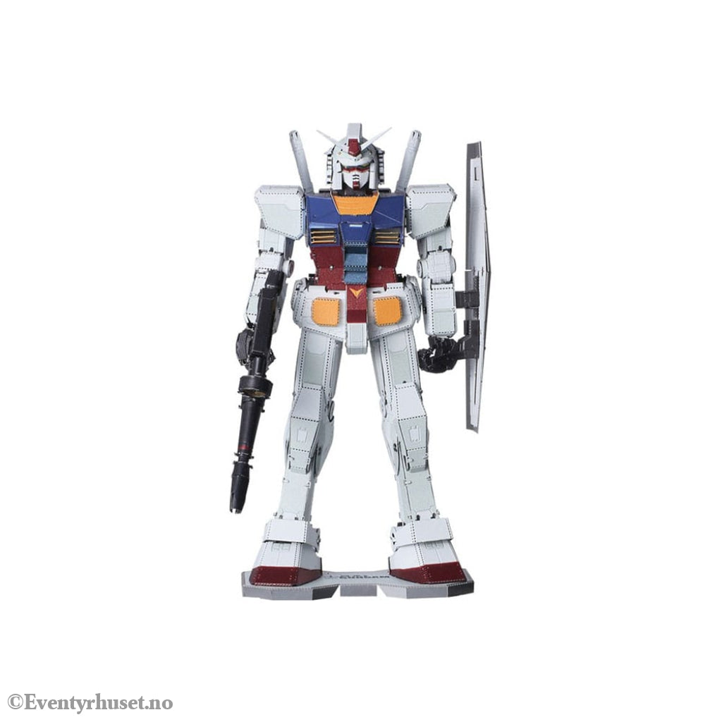 Mobile Suit Gundam Metallic Nano Puzzle Model Kit RX-78-2 12 cm Collectibles