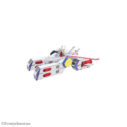 Mobile Suit Gundam Metallic Nano Puzzle Model Kit White Base 6 cm Collectibles