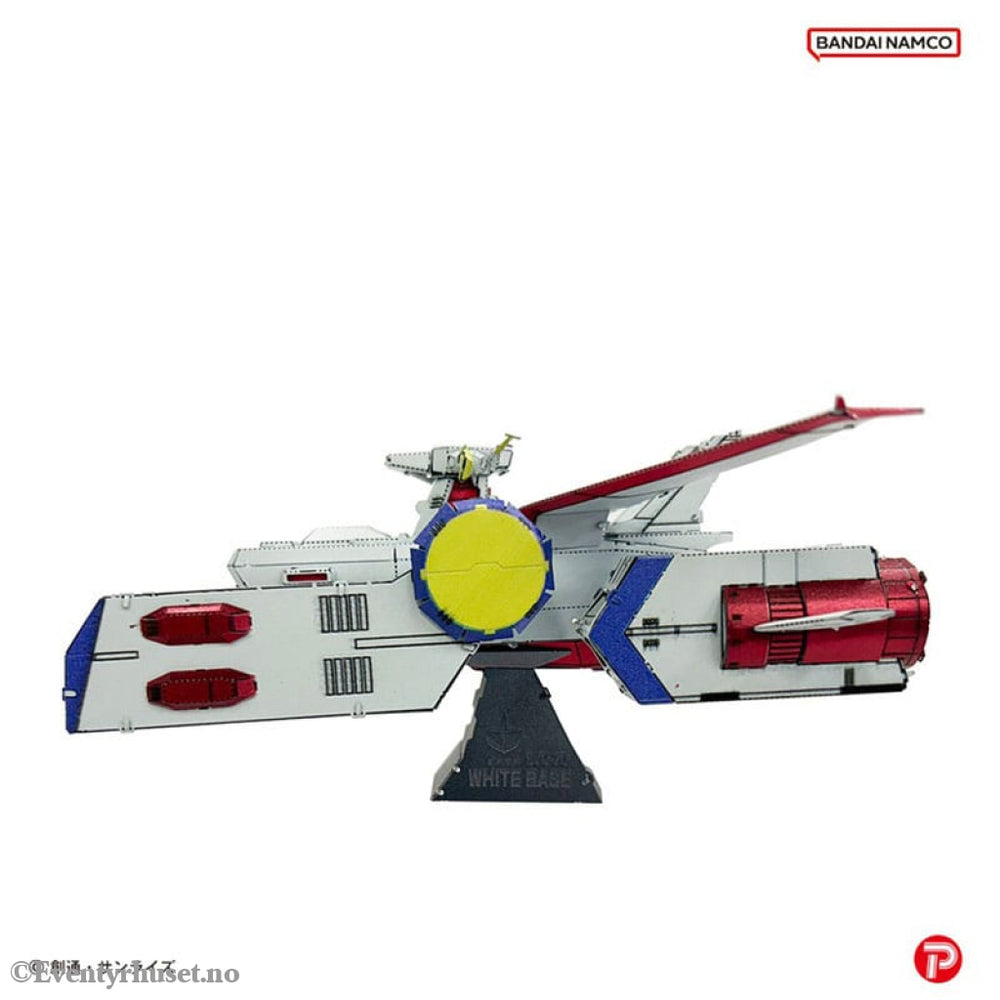 Mobile Suit Gundam Metallic Nano Puzzle Model Kit White Base 6 cm Collectibles