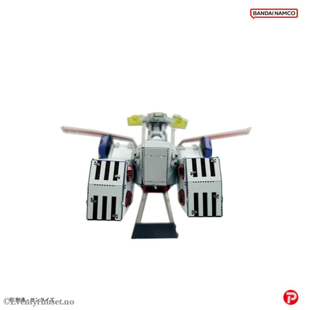 Mobile Suit Gundam Metallic Nano Puzzle Model Kit White Base 6 cm Collectibles