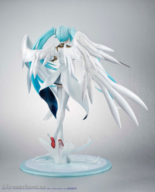 Mobile Suit Gundam x Hatsune Miku Lucrea PVC Statue Hatsune Miku x Wing Gundam Zero EW 45th Anniversary 27 cm Manga &