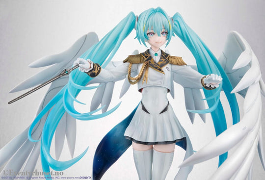 Mobile Suit Gundam x Hatsune Miku Lucrea PVC Statue Hatsune Miku x Wing Gundam Zero EW 45th Anniversary 27 cm Manga &
