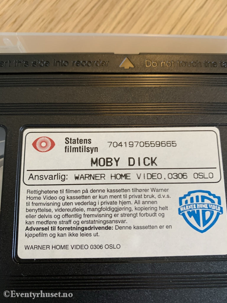 Moby Dick. 1956. Vhs. Vhs