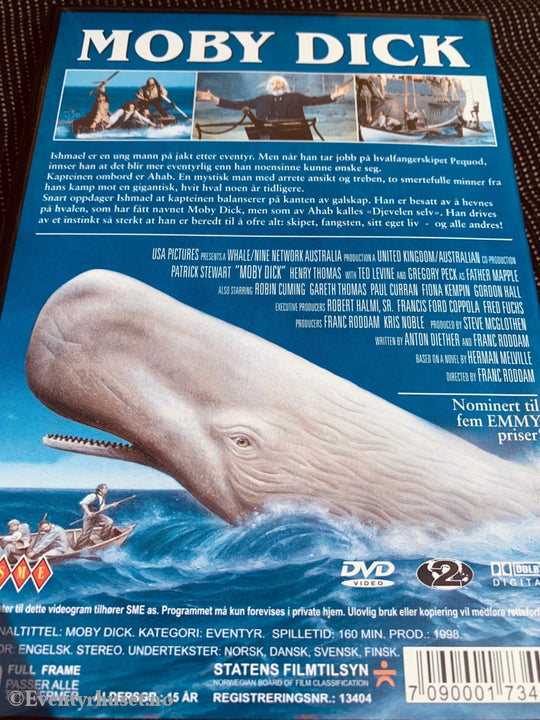 Moby Dick. 1998. Dvd. Dvd
