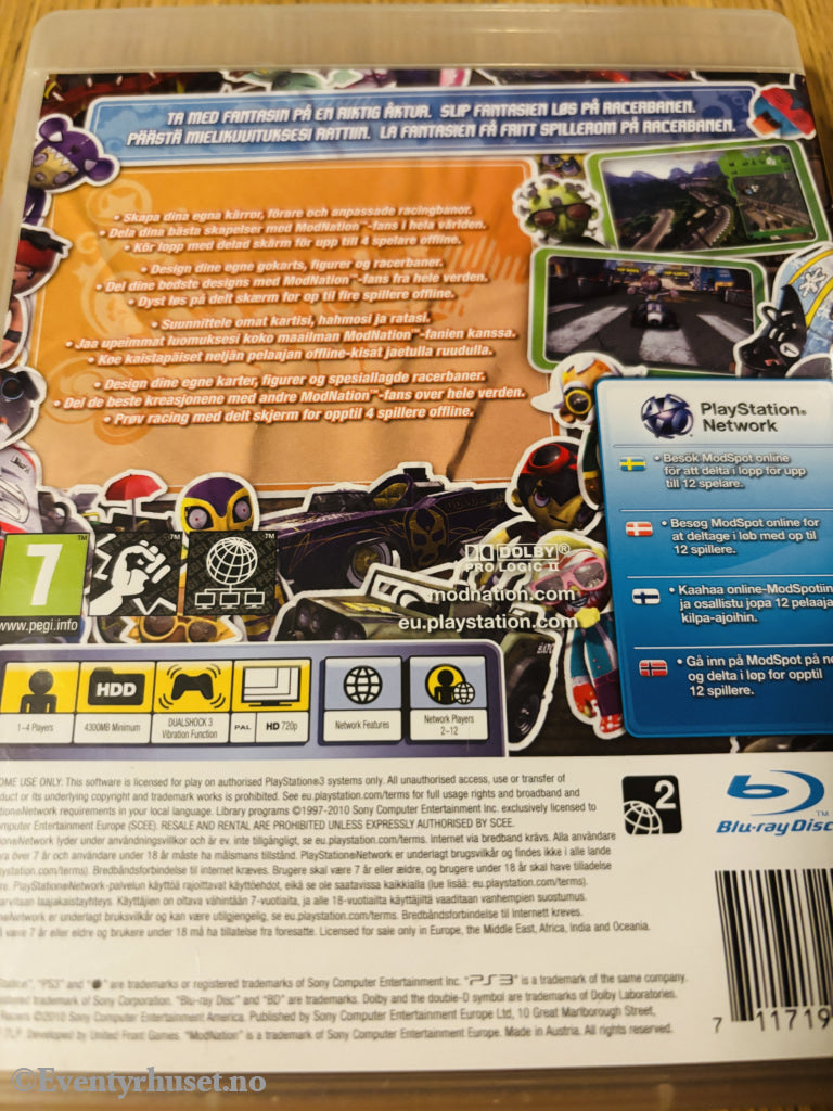 ModNation Racers. PS3.