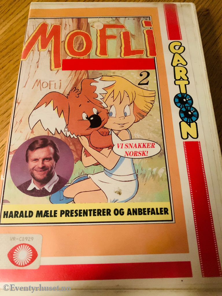 Mofli 2. 1990. VHS Big Box. VHS