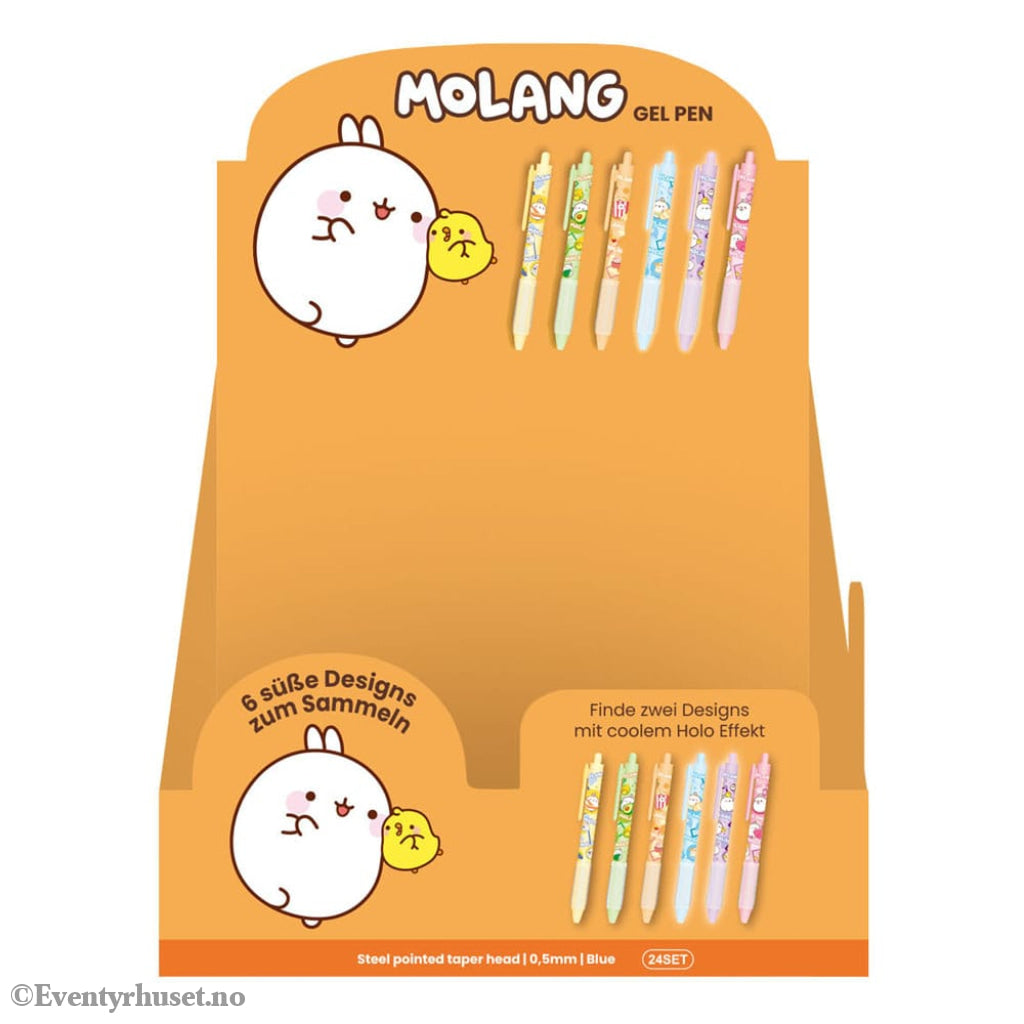 Molang Premium Gel Pens Display (24) Home & Gifts