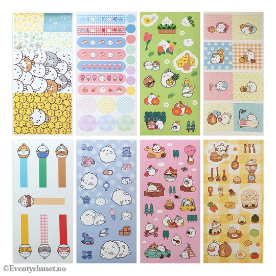 Molang Sticker Pack Happy Days Home & Gifts