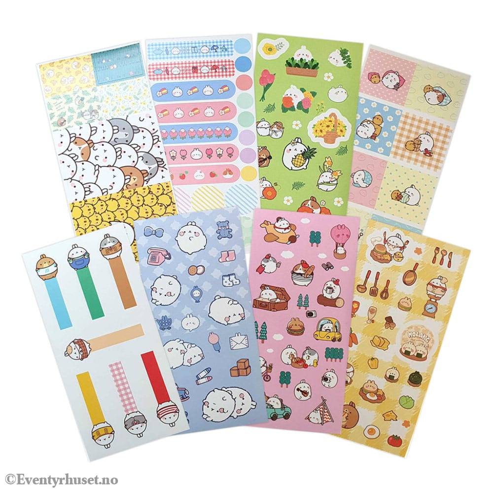 Molang Sticker Pack Happy Days Home & Gifts