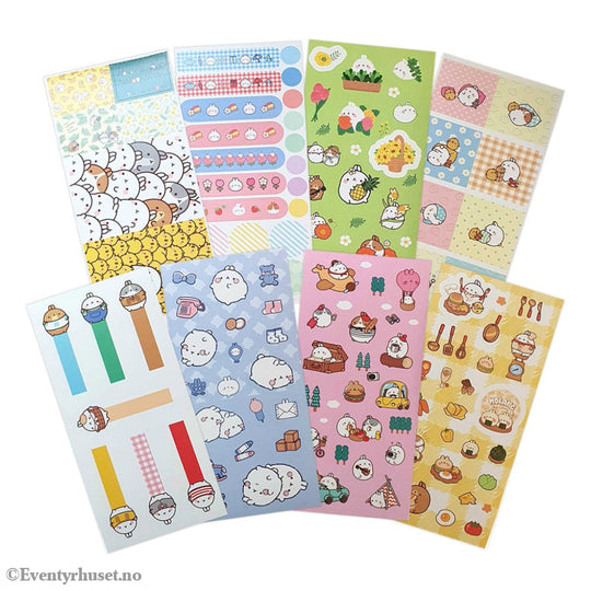 Molang Sticker Pack Happy Days Home & Gifts