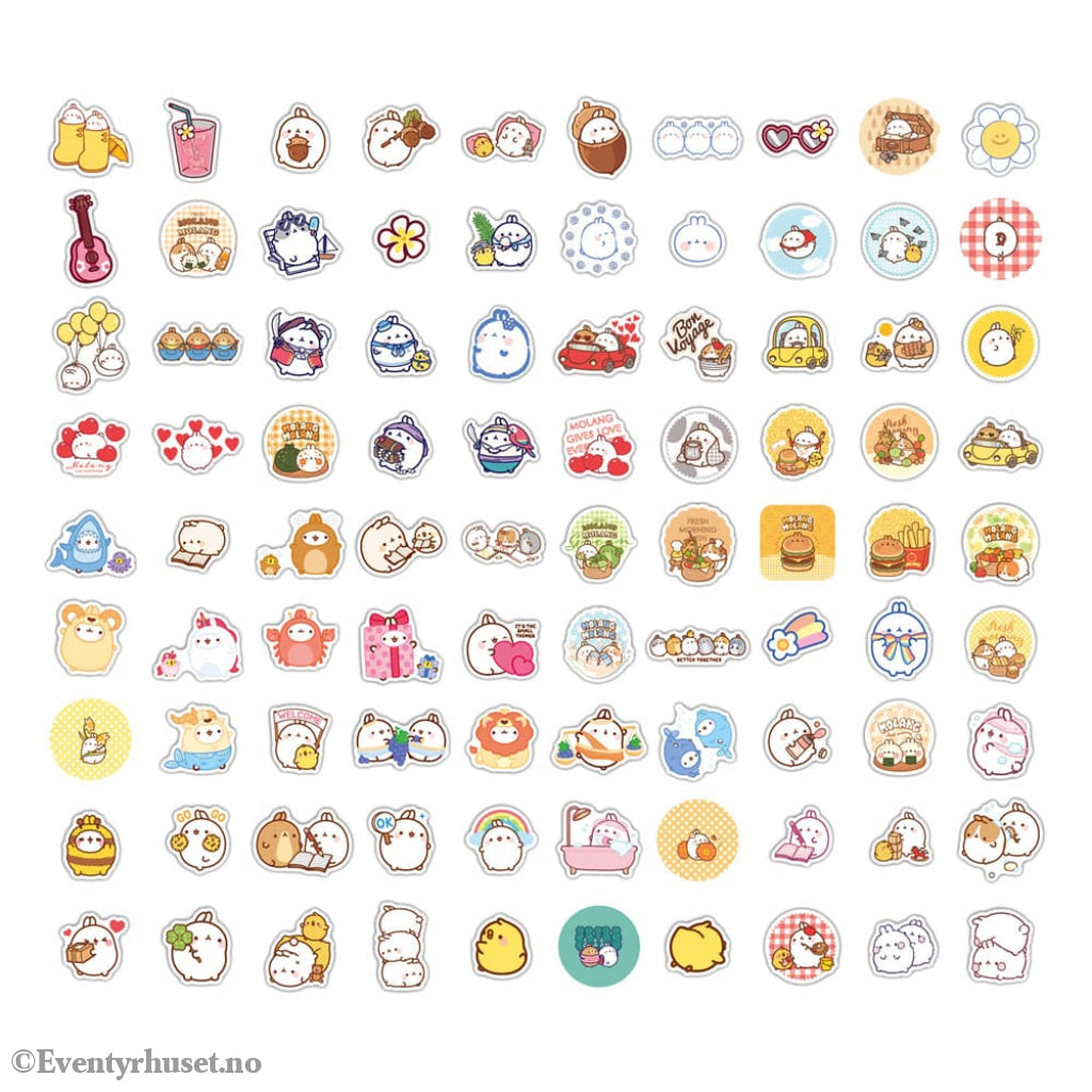 Molang Sticker Pack Sweet Moments Home & Gifts