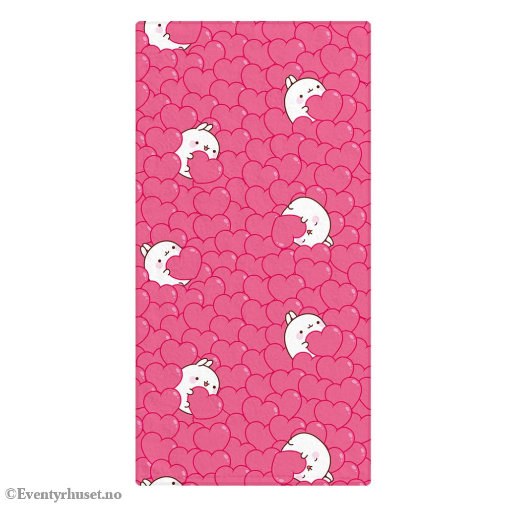 Molang Towel Hearts 150 x 75 cm Manga & Anime