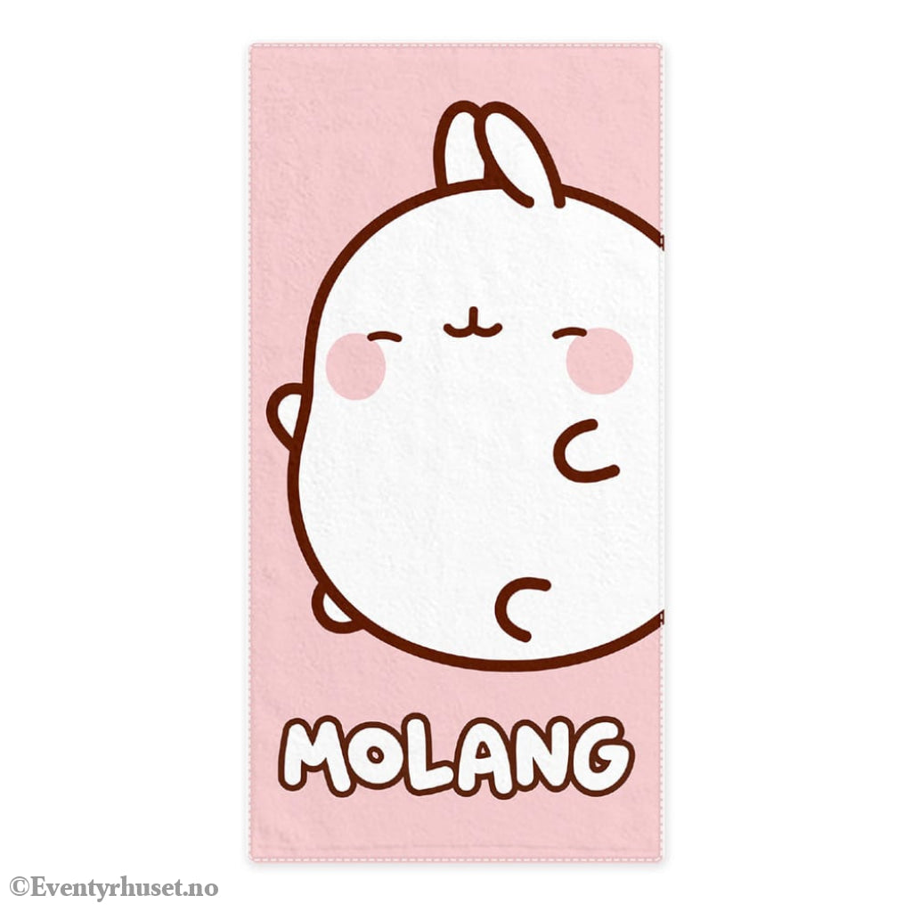 Molang Towel Pink 150 x 75 cm Manga & Anime