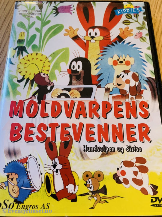 Moldvarpens Beste Venner. Hundvalpen Og Siriss. 1976-83. Dvd. Dvd