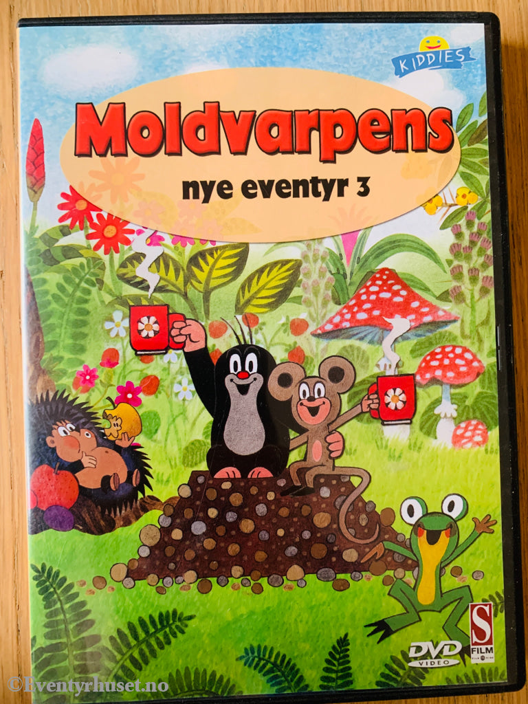 Moldvarpens nye eventyr 3. DVD.