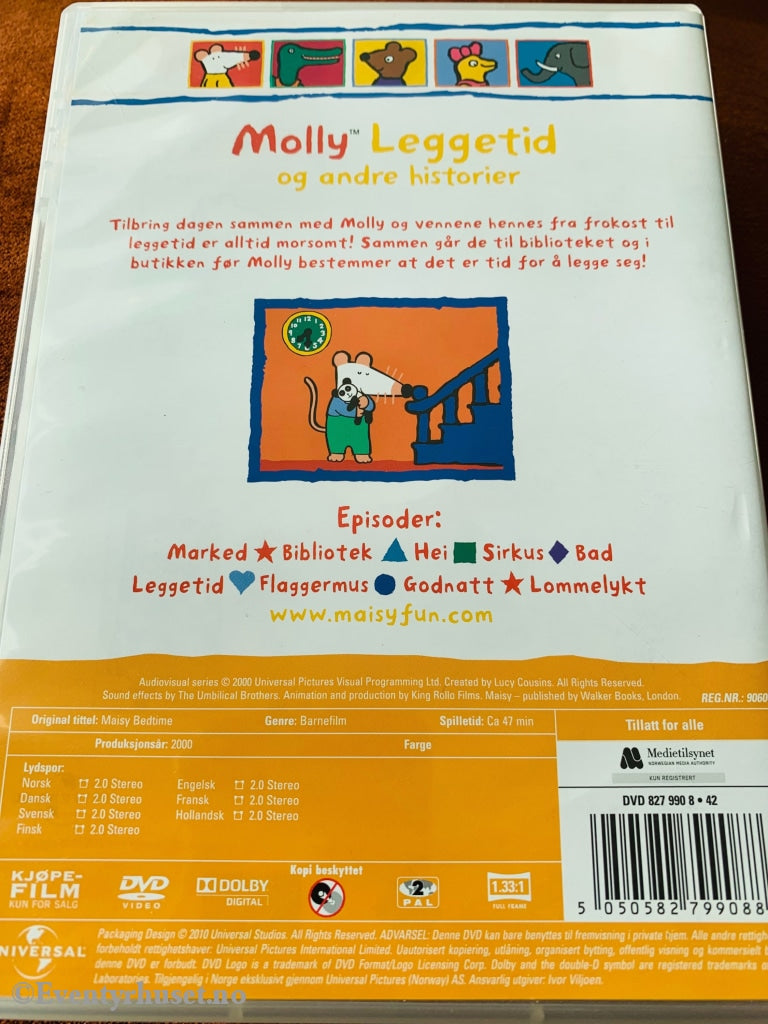 Molly - Leggetid Og Andre Historier. 2000. Dvd. Dvd