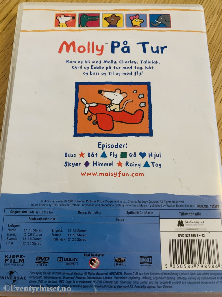 Molly På Tur. 2000. Dvd. Dvd