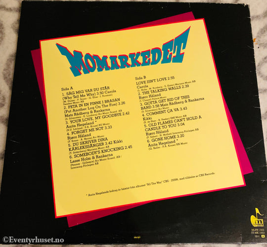 Momarkedet. 1983. Lp. Lp Plate