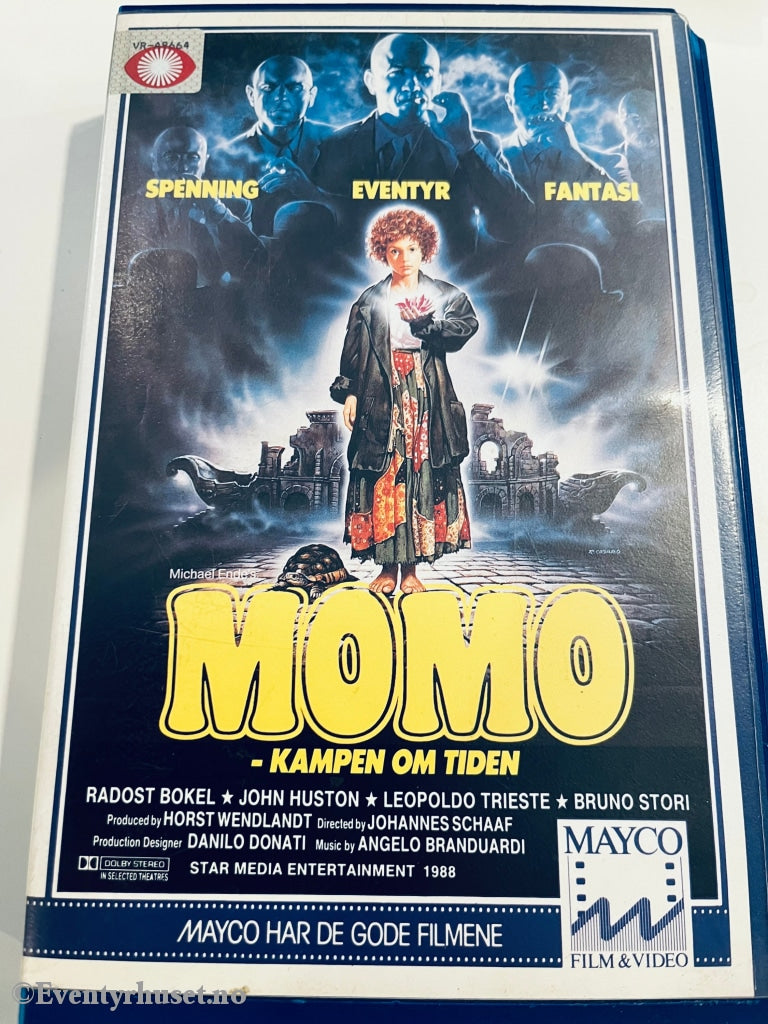 Momo - Kampen Om Tiden. 1987. Vhs Big Box.